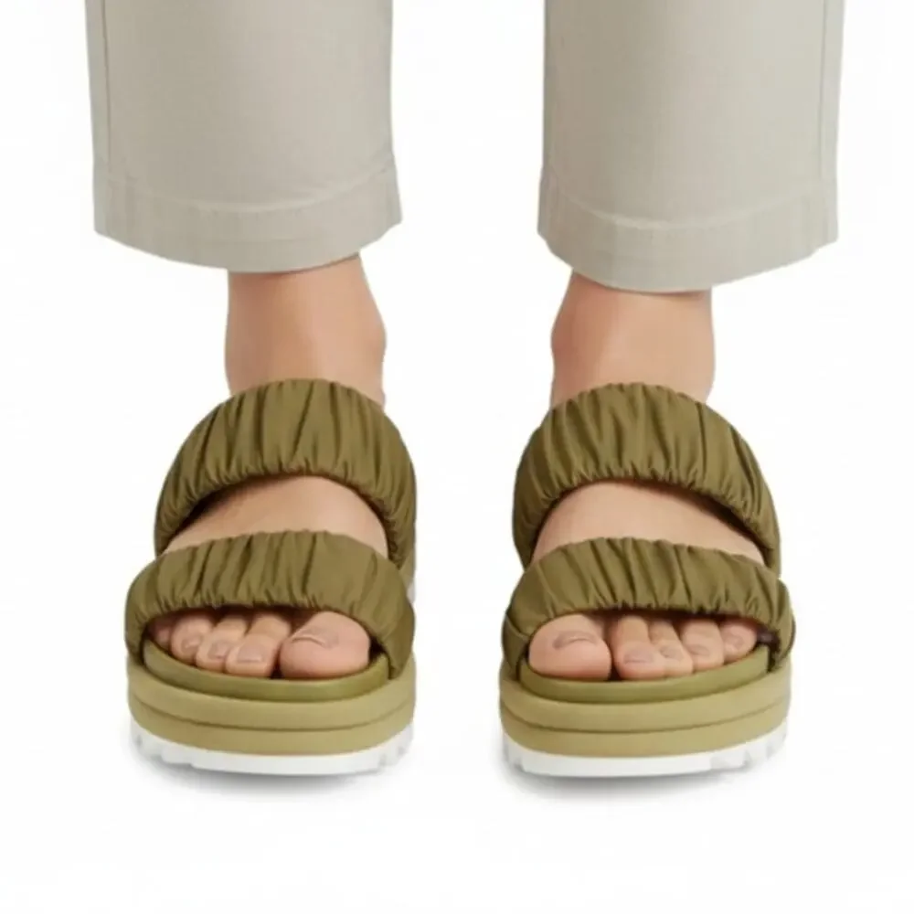 Sorel Olive Shade & Chalk Roaming Women Sandal, US7